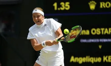 Wimbledon’ın ilk finalisti Kerber oldu
