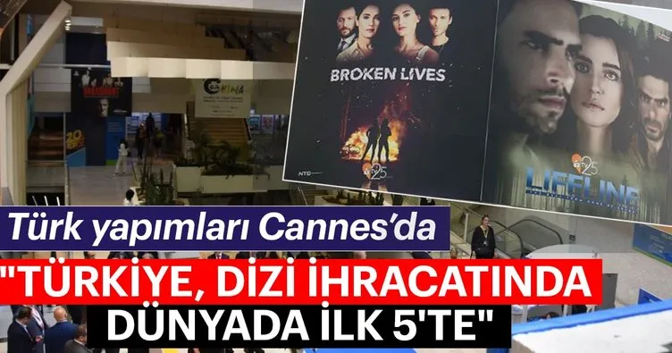 Türk yapımları, Cannes dizi fuarında beğeniye sunuldu