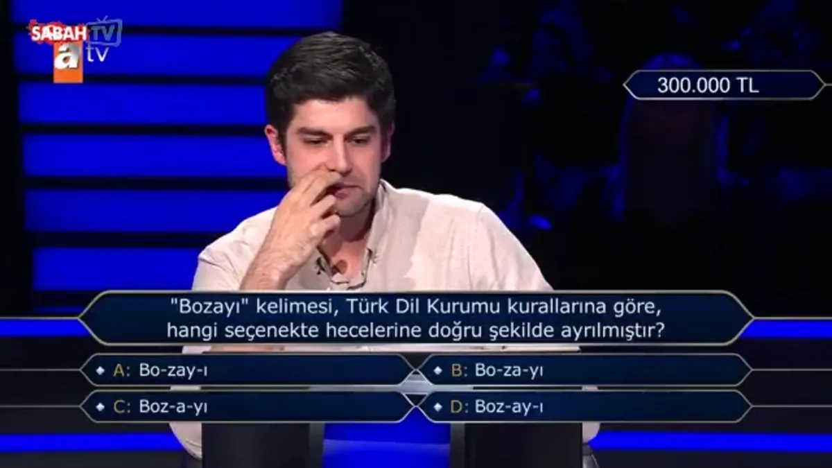 Kim Milyoner Olmak İster’de 500 bin TL’lik o soruya 2 adım kala öyle bir karar verdi ki! videosunu izle Kim Milyoner Olmak İster’de 500 bin TL’lik o soruya 2 adım kala öyle bir karar verdi ki! videosunu izle
