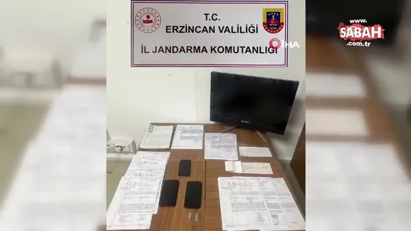 Erzincan’da tefecilik yaptıkları iddia edilen 3 kişi yakalandı | Video