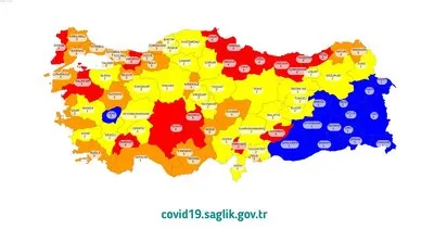 Zonguldak, Elazığ, Kütahya hangi risk grubunda? Zonguldak, Elazığ ve Kütahya hangi renk kodları?