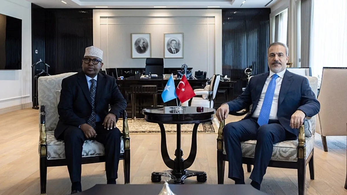 Bakan Fidan, Somali ve Etiyopya dışişleri bakanları ile görüştü