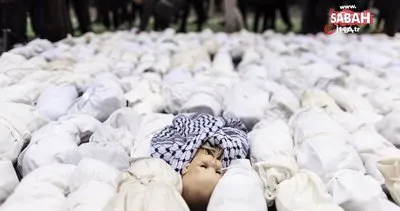 New York’ta yüzlerce kişi ellerinde kefenli bebek maketleriyle Gazze için yürüdü | Video