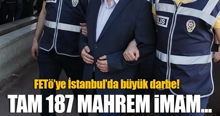 187 mahrem imam İstanbul’da
