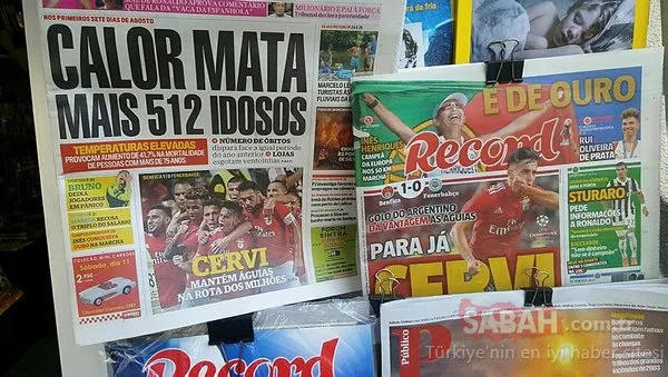 Benfica-Fenerbahçe maçı Portekiz basınında
