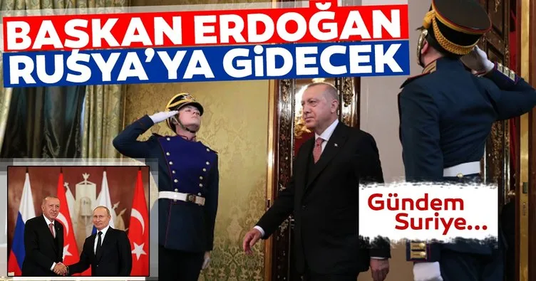 Son dakika: Başkan Erdoğan Rusya’ya gidiyor