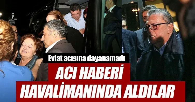 Ölüm haberi Mesut Yılmaz ve eşine verildi