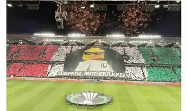 Legia Varşova’nın küfürlü pankartı gündem oldu!