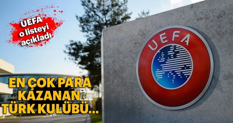 UEFA’dan Türk kulüplerine 68 milyon avro