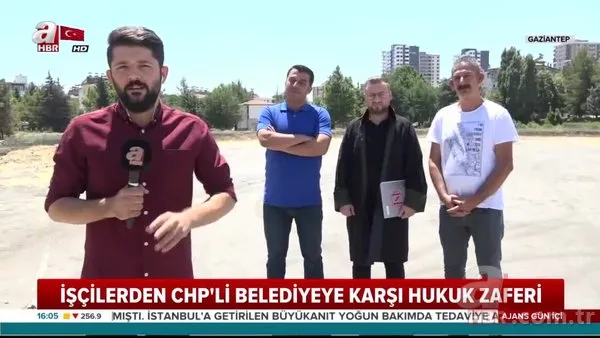 İşçilerden CHP'li belediyeye karşı hukuk zaferi