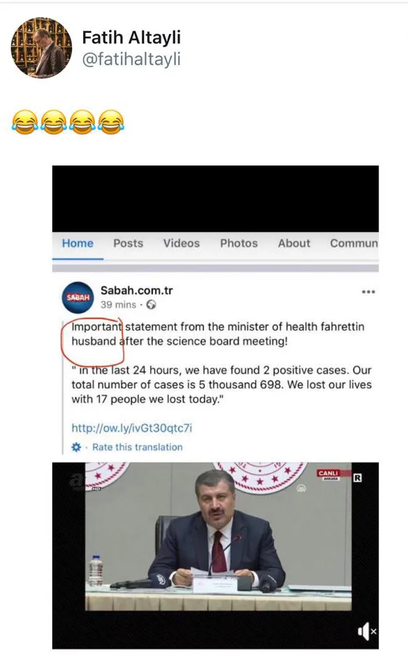 Sabah Gazetesi ile dalga geçtiğini sanan Fatih Altaylı rezil oldu! - 1