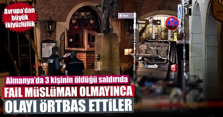 Almanya’dan büyük ikiyüzlülük