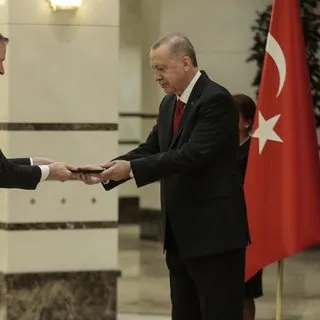 Cumhurbaşkanı Erdoğan Finlandiya Büyükelçisini kabul etti