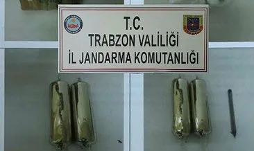 Trabzon’da 600 gram sezyum maddesi yakalandı