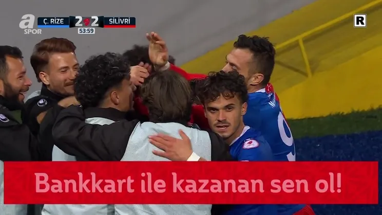 GOL | Çaykur Rizespor 2-2 Silivrispor