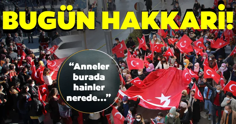 SON DAKİKA HABERİ: Hakkari'de bayraklı protesto! Kadınlardan Diyarbakır annelerine destek...