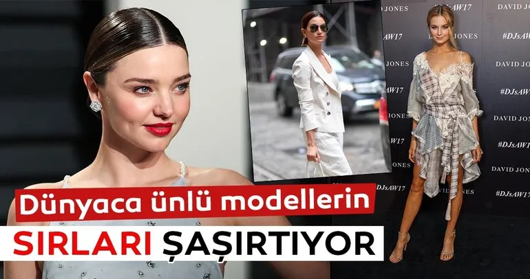 dunyaca unlu modellerin guzellik