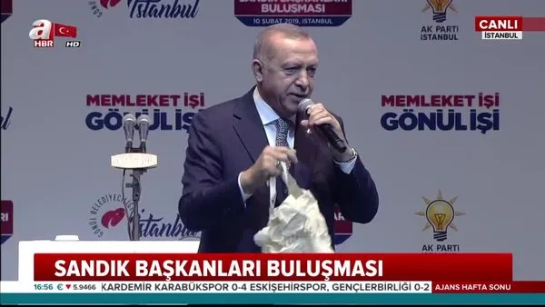 Cumhurbaşkanı Erdoğan, İstanbul Sandık Başkanları Buluşması'nda önemli açıklamalarda bulundu