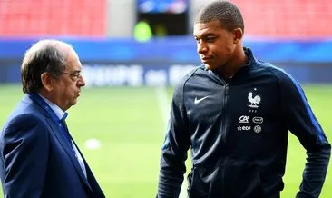 Mbappe ve Real Madrid Fransa Futbol Federasyonu Başkanı Noel Le Graet’i eleştirdi