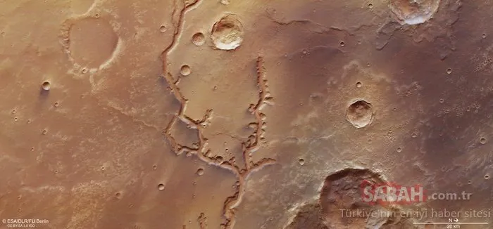 MARS’TA NEHİR YATAĞI BULUNDU