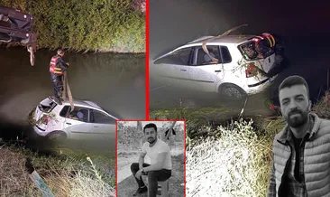 Tokat’ta feci kaza! Otomobil su kanalına uçtu: 2 kişi hayatını kaybetti! #tokat
