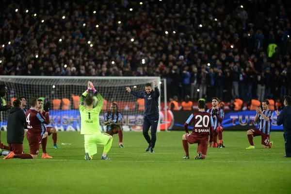 Trabzonspor'dan kolbastı şov