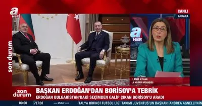 Başkan Erdoğan’dan seçimi kazanan Başbakan Boyko Borisov’a tebrik telefonu | Video