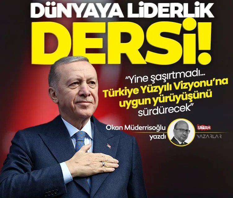Erdoğan... Bir Liderlik Dersi!