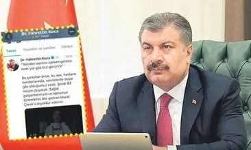 Sağlık bakanı, Murat Çorak’ın şarkısını paylaştı
