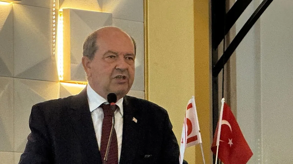 KKTC Cumhurbaşkanı Tatar: Bölgede dengeler değişti KKTC Cumhurbaşkanı Tatar: Bölgede dengeler değişti