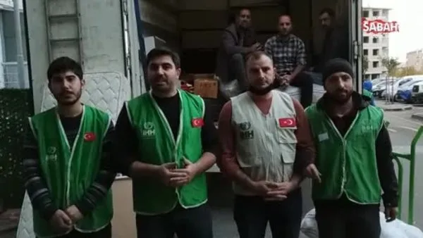 Erzurum’dan Suriye’ye yardım TIR’ı | Video