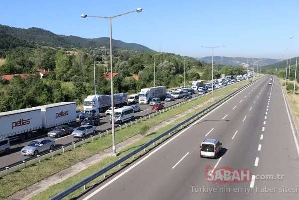 Bayram trafiği başladı! İşte son durum...