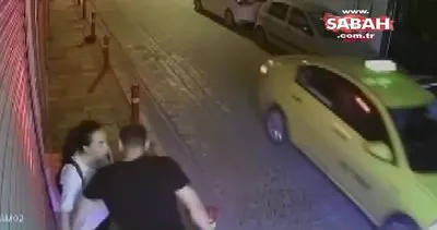 İzmir’de kadına darp saniye saniye güvenlik kamerasında | Video