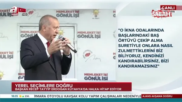 Başkan Erdoğan: Bukalemun olsa böyle renk değiştiremez