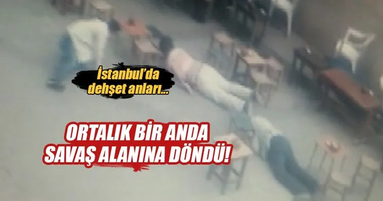 İstanbul’daki ölümlü kavga kamerada