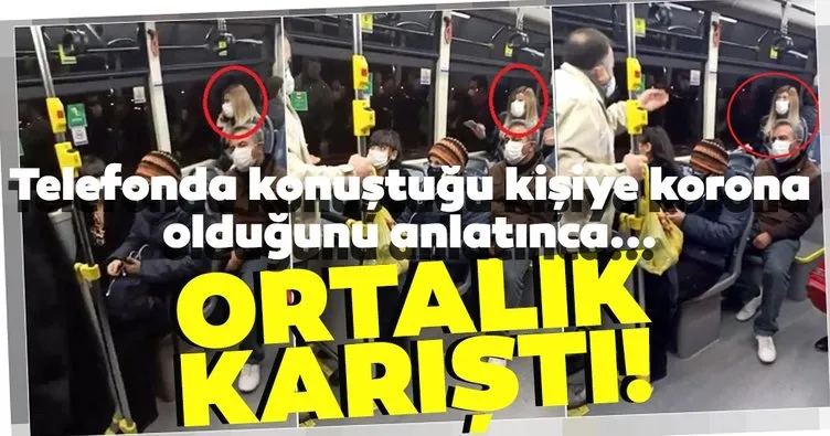 Son dakika: Ankara’da belediye otobüsünde ’koronavirüs’ paniği