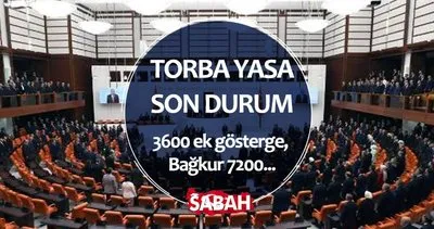 TORBA YASA  AÇIKLAMALARI 2024 ||  Torba yasa maddeleri neler, Meclis’ten geçti mi? 3600 ek gösterge, Bağkur 7200...