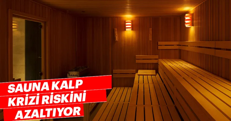 Sauna kalp krizi riskini azaltıyor