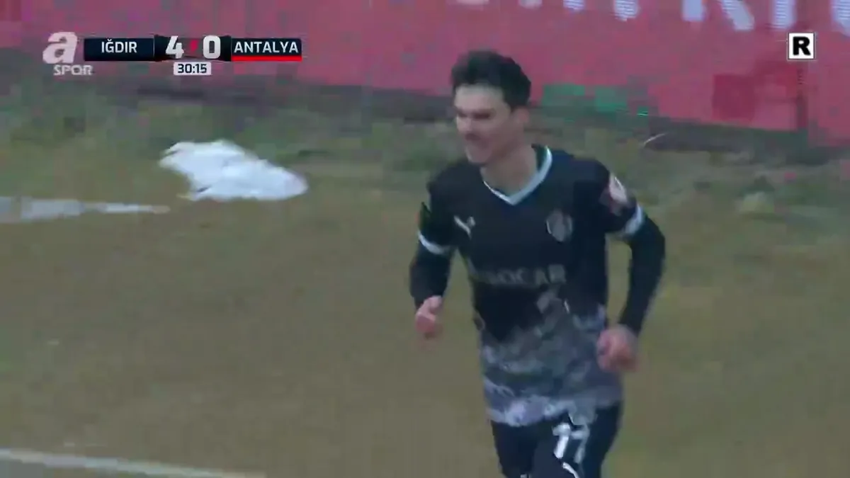 GOL | Alagöz Holding Iğdır FK 4-0 Hesap.com Antaly…