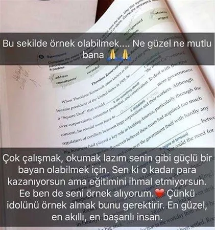 Ebru Polat üniversitede seminer verecek