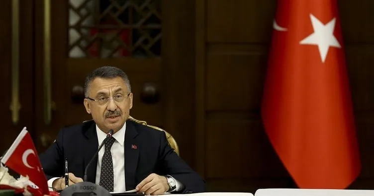 Cumhurbaşkanı Yardımcısı Oktay, Türkiye’nin Lefkoşa Büyükelçisi Feyzioğlu’nu kabul etti