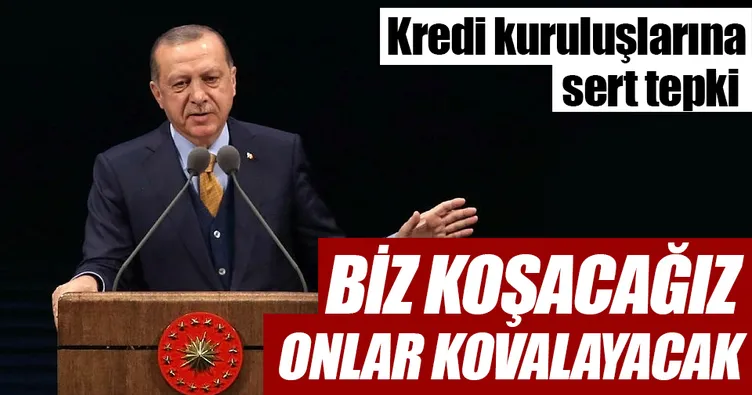 Biz koşacağız onlar kovalayacak