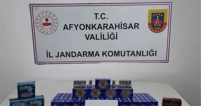 Bolvadin’de kaçak mühimmat baskını