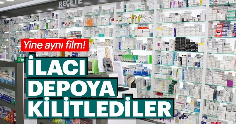 İlacı depoya kilitlediler