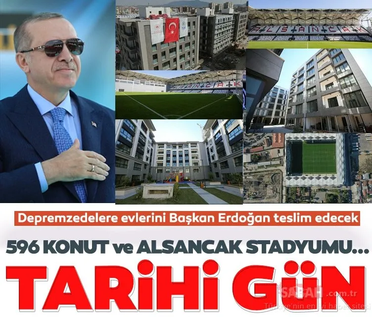 İzmir’de tarihi gün! Depremzedelere evlerini Başkan Erdoğan teslim edecek