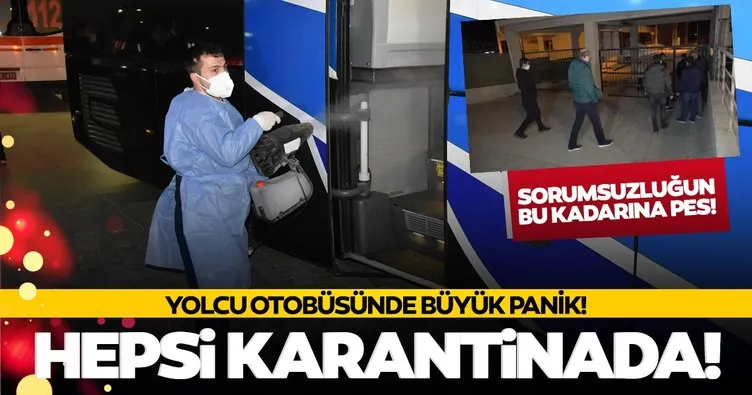Son dakika: Kırıkkale’de yolcu otobüsünde 2 kişinin testi pozitif çıktı! Tüm yolcular karantinaya alındı