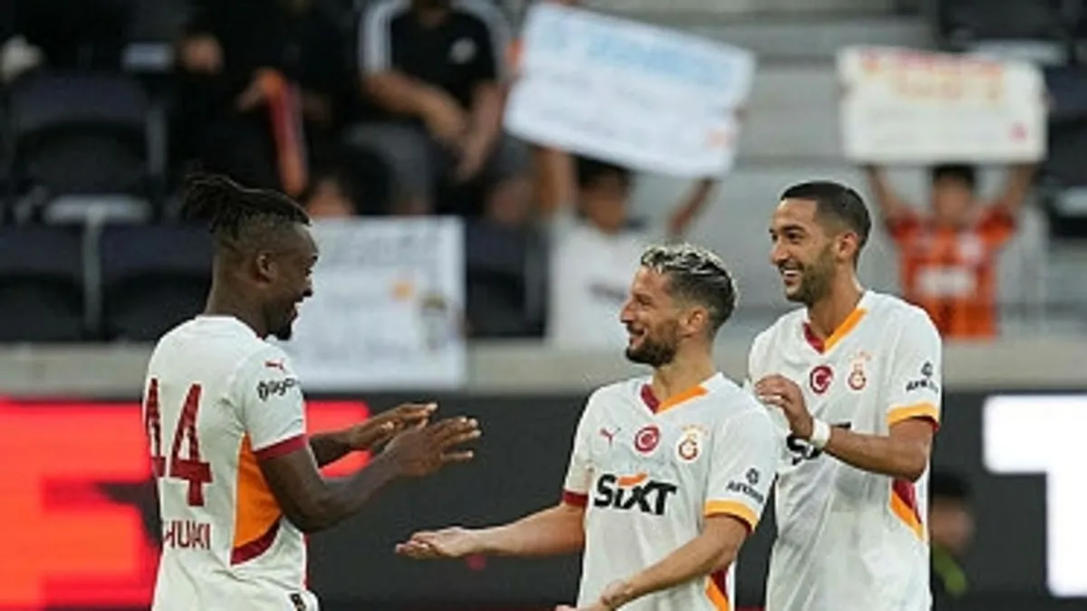 Galatasaray, hazırlık maçında Slovakya ekibi Trencin’i farklı yendi