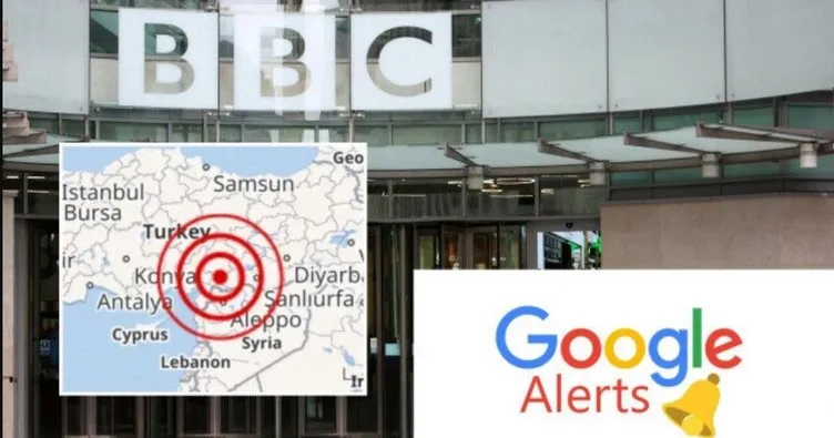 BBC Kahramanmaraş depreminde Google Alerts’i suçladı