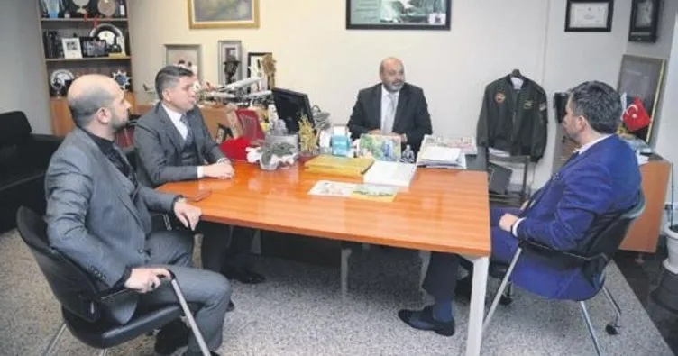 Başkan Ertuğrul Çetin’den Sabah Gazetesi’ne ziyaret