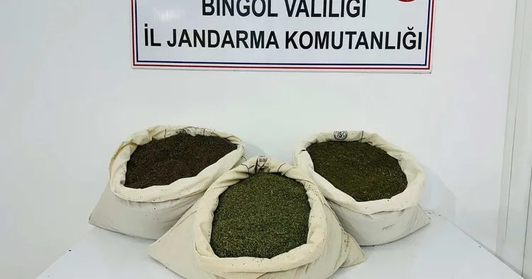 Bingöl’de uyuşturucu operasyonu: 34 kilo esrar ele geçirildi